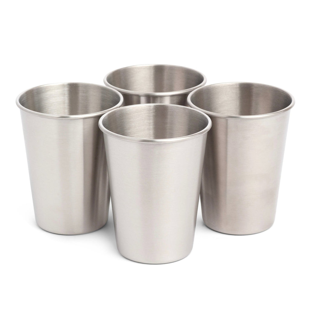 350ml Stainless Steel Cups -4 pack