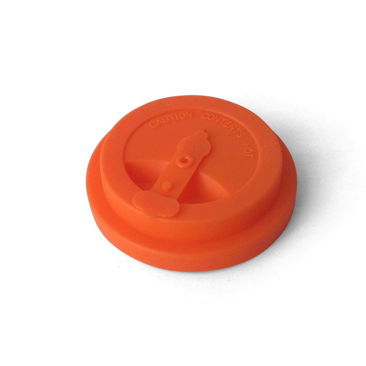 Silicone Lid for 350ml Stainless Steel Cup Elephant Box orange