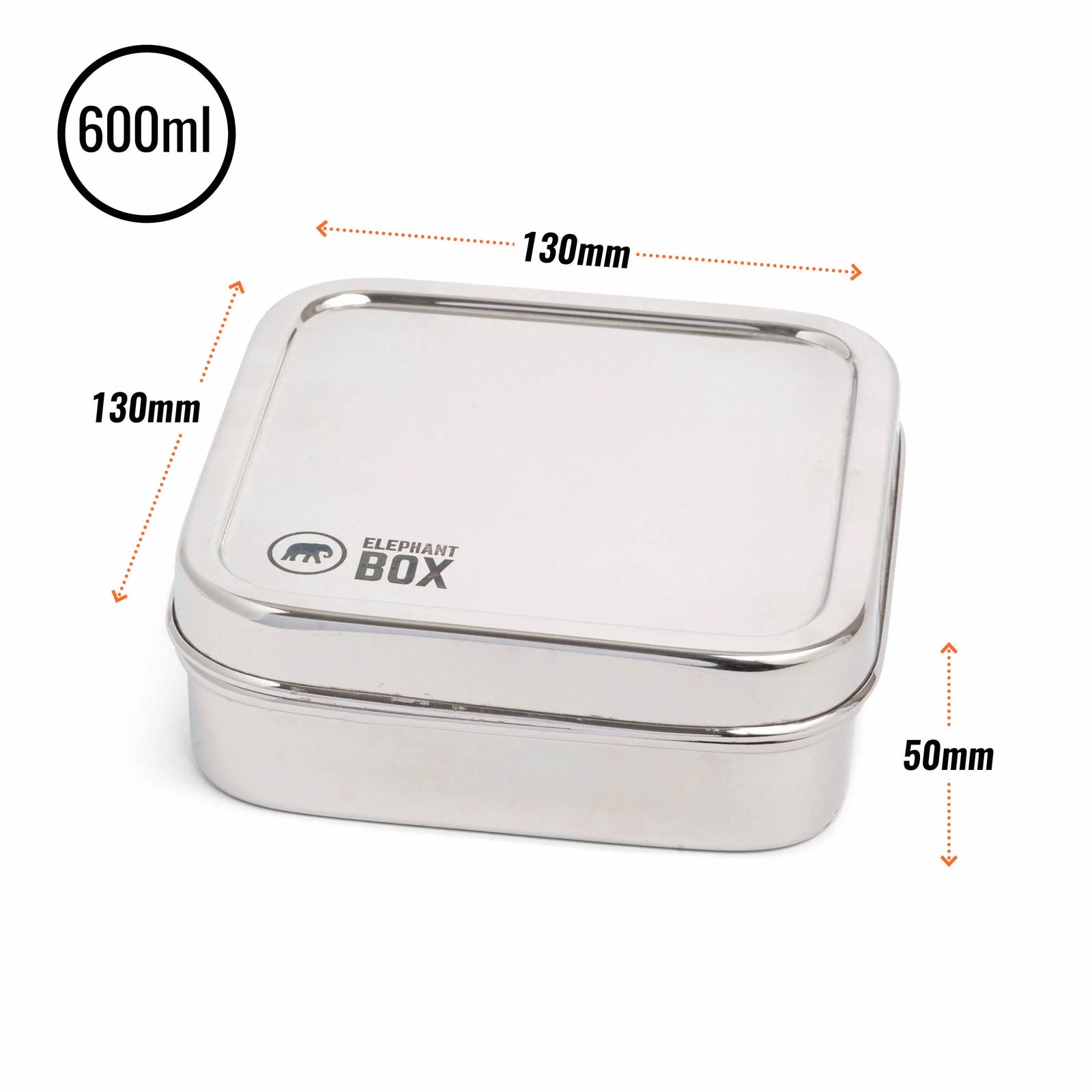 Square Salad Box Lunch-Box Elephant Box