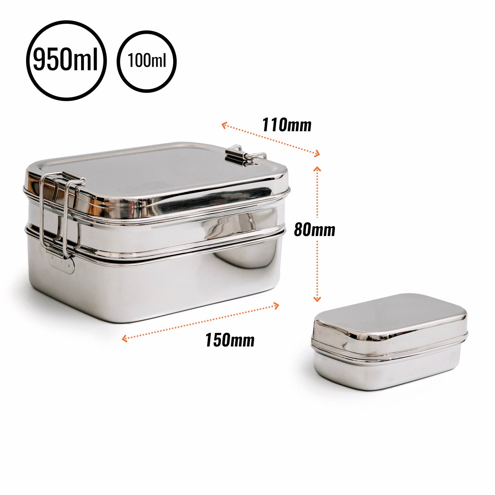 Three-in-One Snackbox Lunch-Box Elephant Box