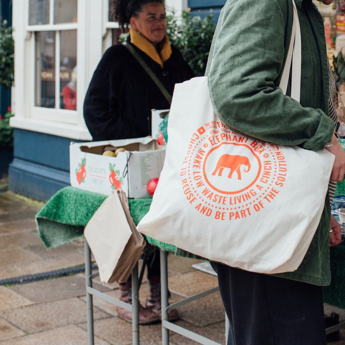 Tote bag Elephant Box