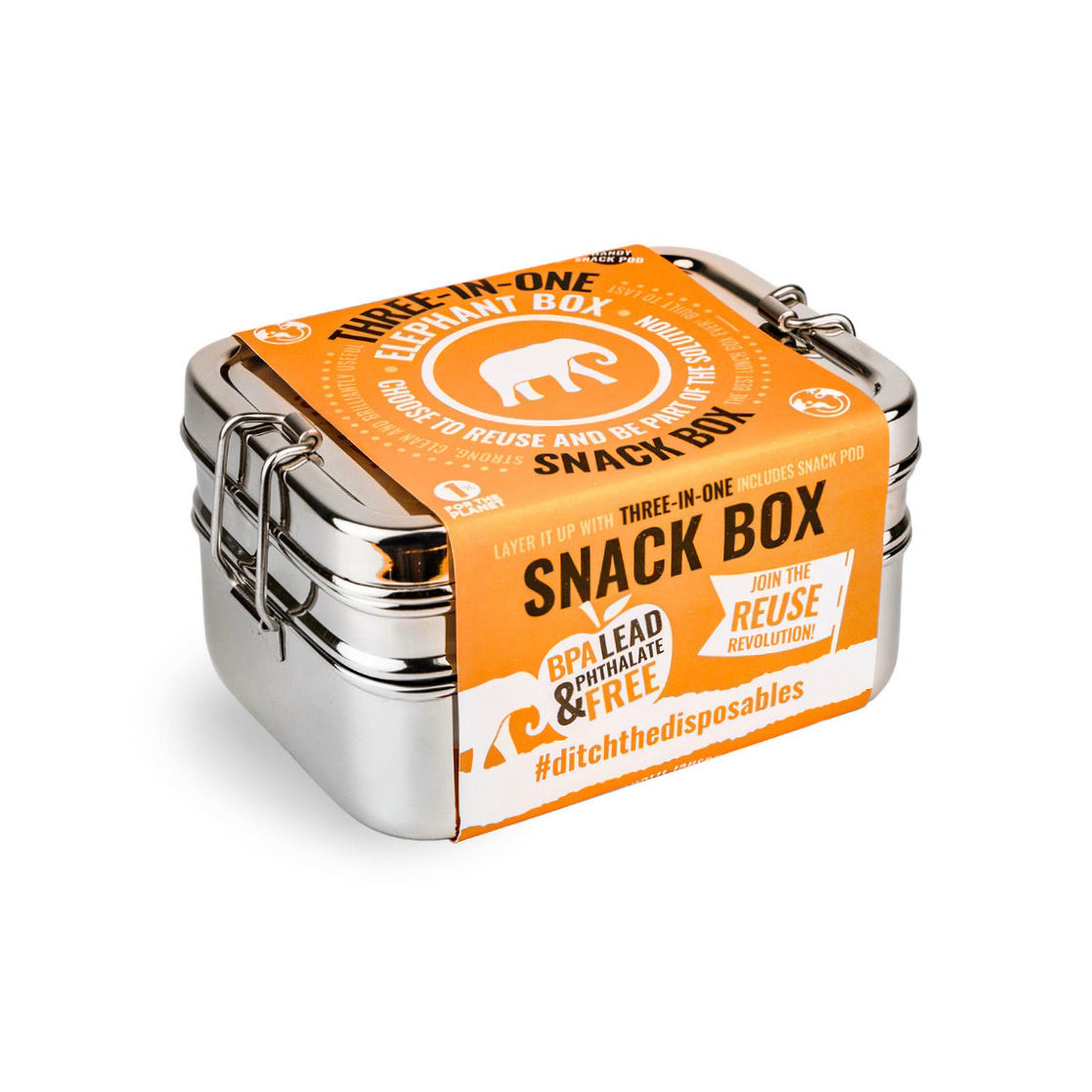 Bento Box In Acciaio Inox 3 In 1 – Contenitore Portapranzo A Scomparti, Lavabile In Lavastoviglie, 100% Alimentare, Con Coperchio Isolato