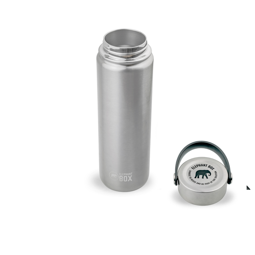 Insulated Water Bottle 750ml - Steel Cap