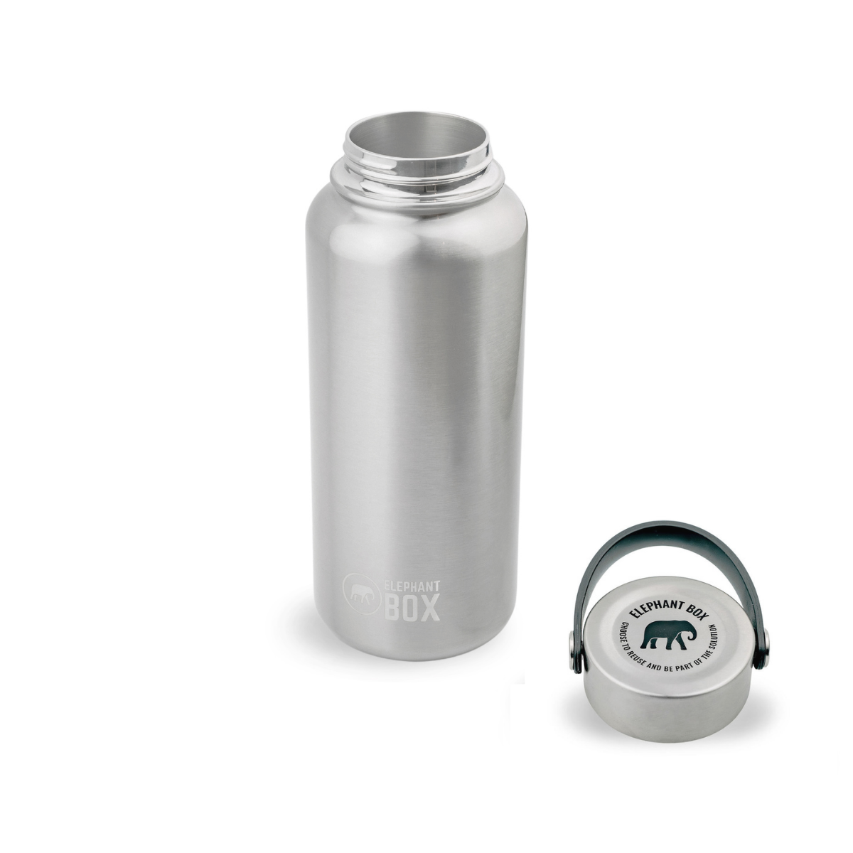 Insulated Water Bottle 950ml - Steel Cap