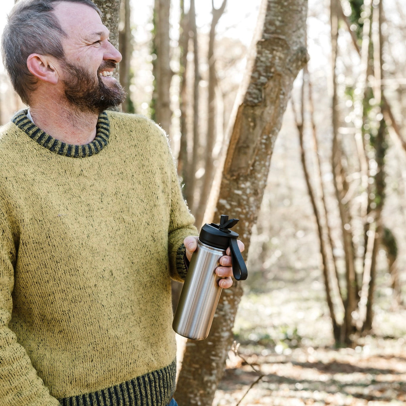 Insulated Water Bottle 500ml - Sports Cap