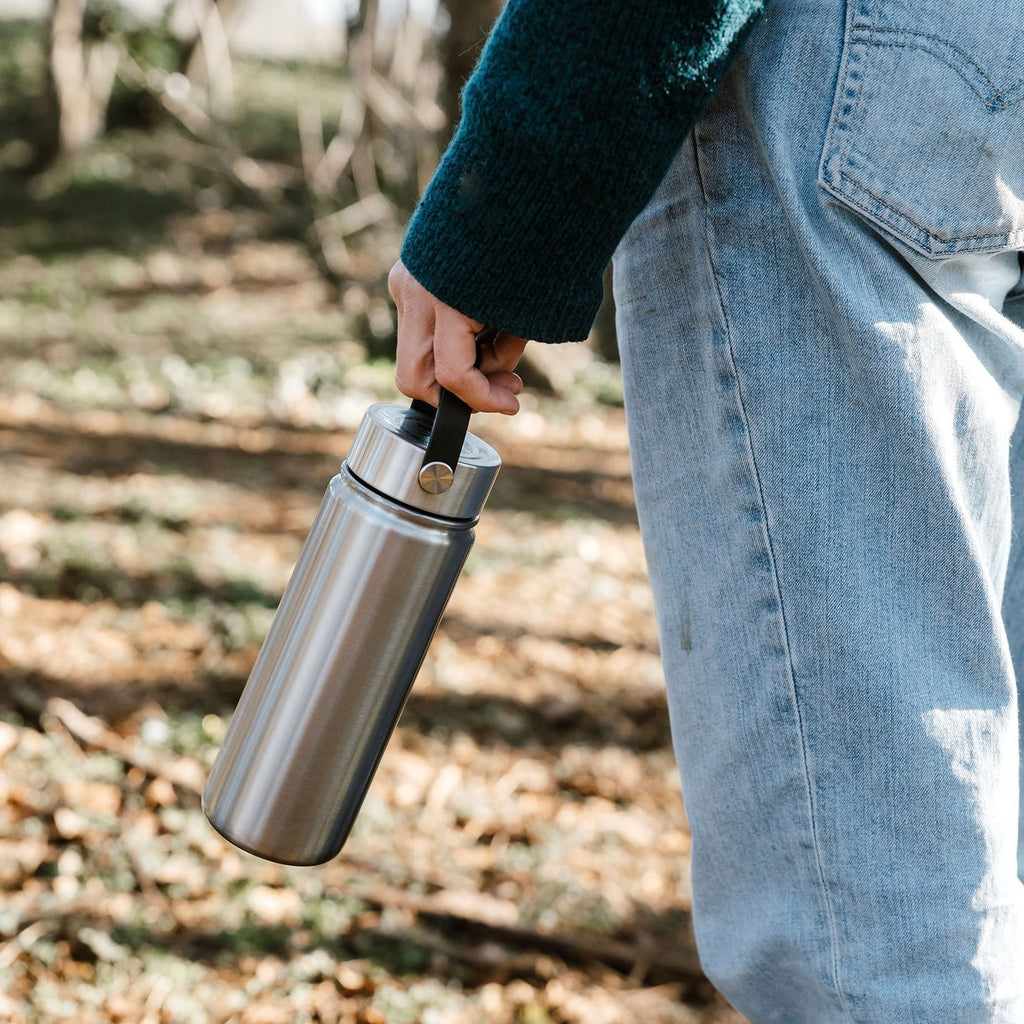 Insulated Water Bottle 750ml - Steel Cap