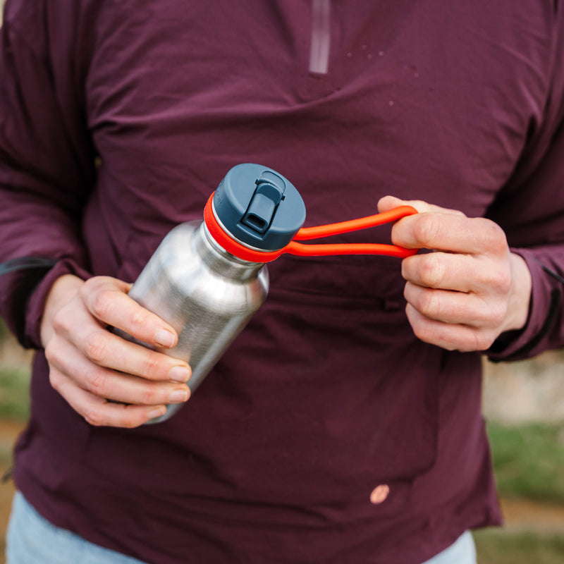 Silicone Carry Strap for Single Wall Bottle