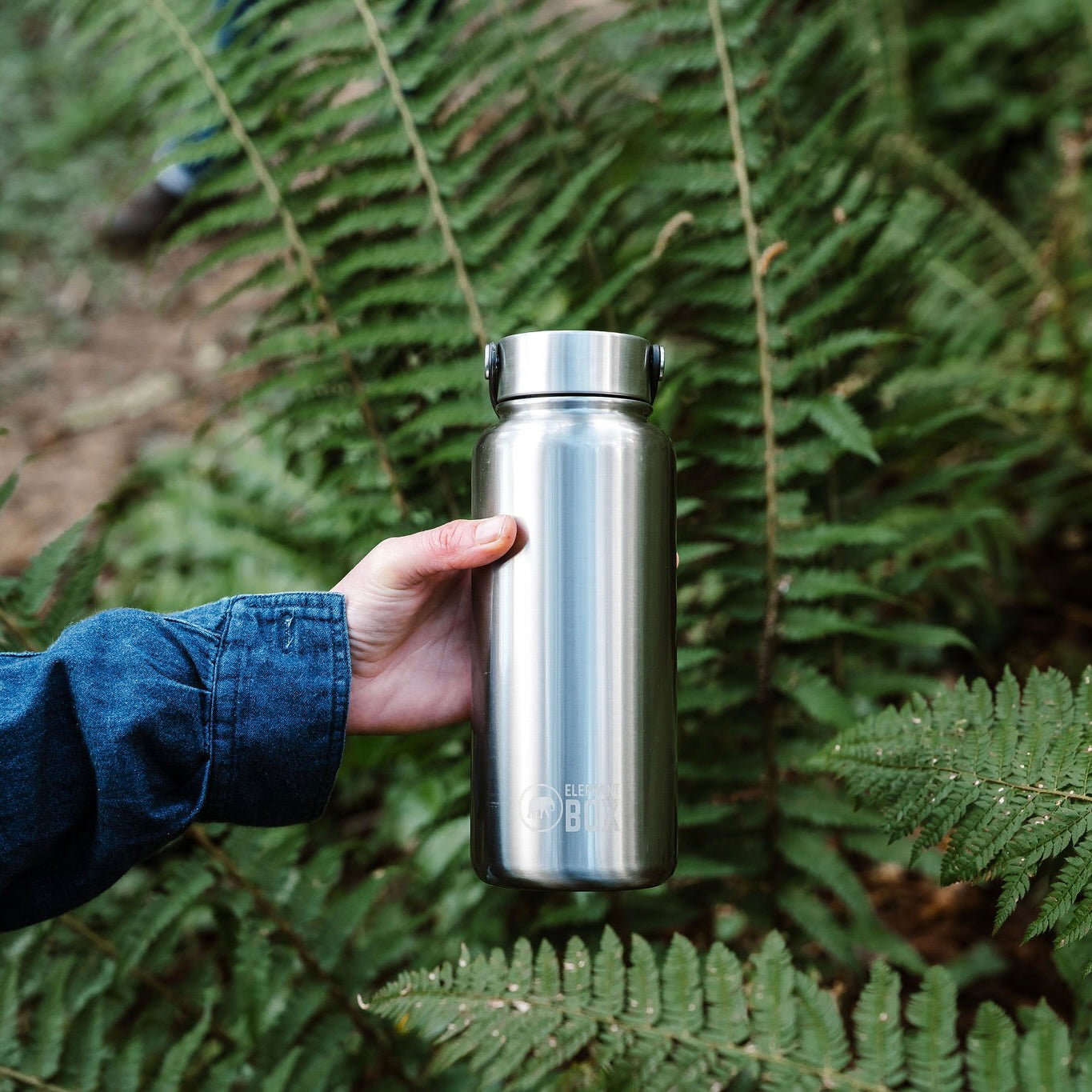 Insulated Water Bottle 950ml - Steel Cap