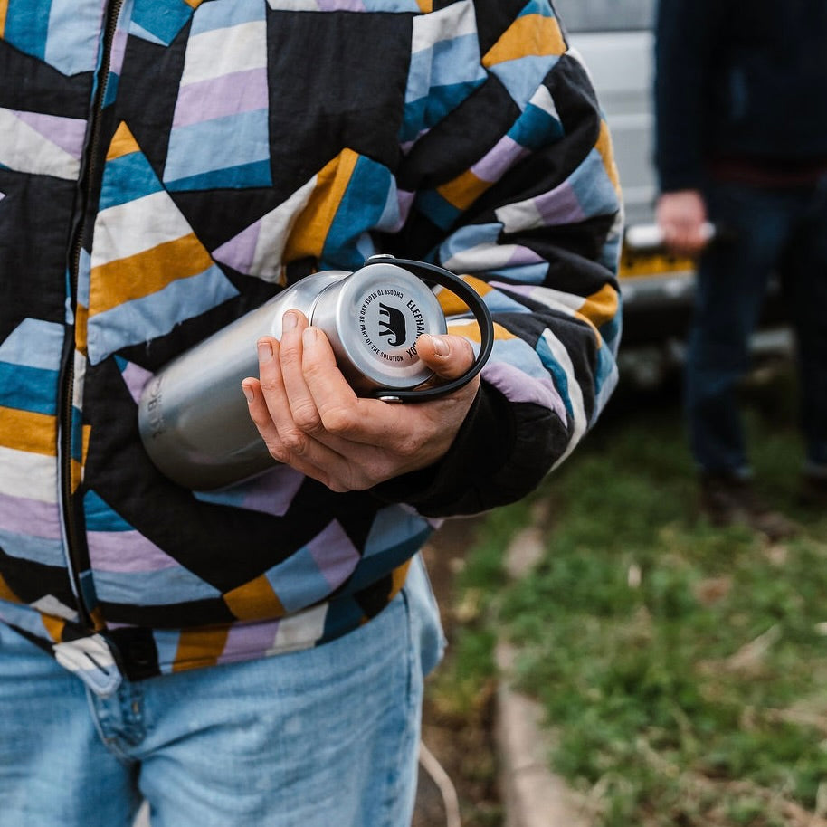 Insulated Water Bottle 950ml - Steel Cap