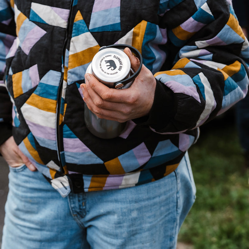Insulated Water Bottle 500ml - Steel Cap