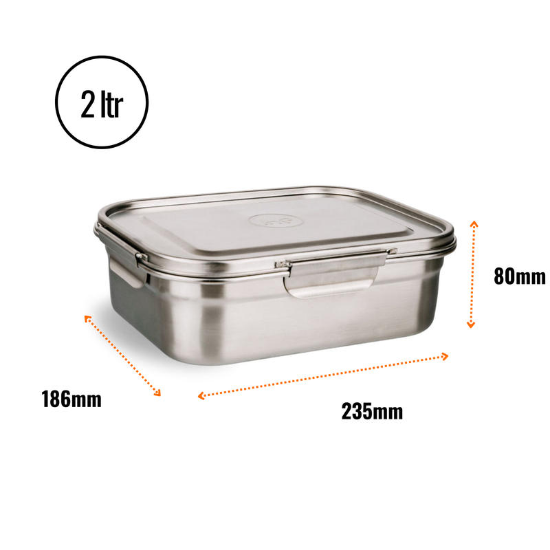 Clip & Seal Lunchbox - Large 2ltr