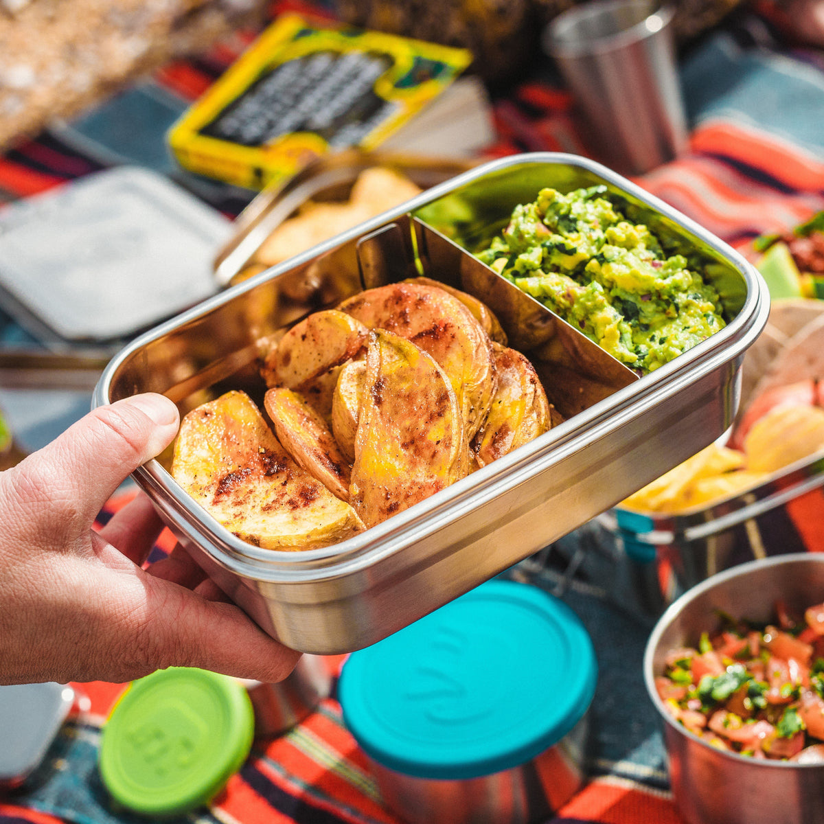 Clip & Seal Lunchbox No.4 - 1.2 litres Lunch-Box Elephant Box 