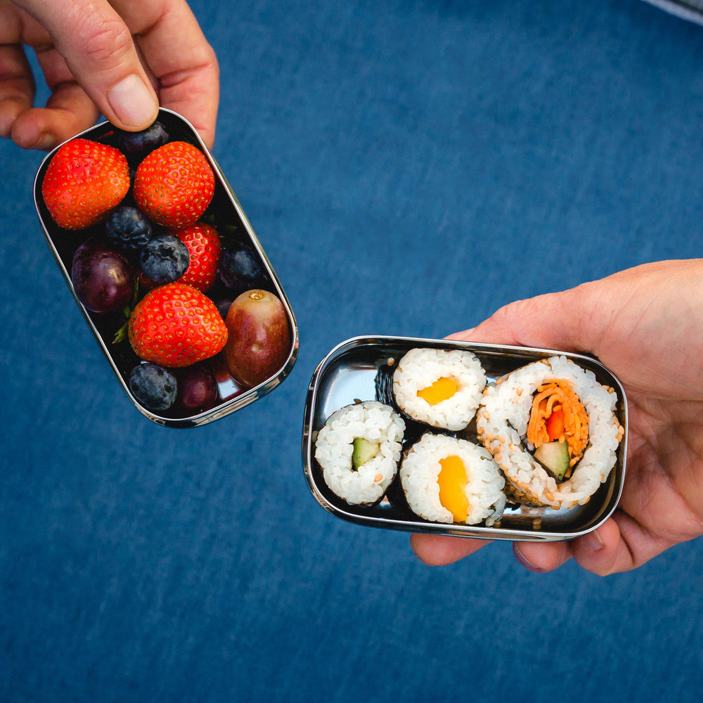 Mini Snack Pod Pair - Stainless Snack Containers | Elephant Box