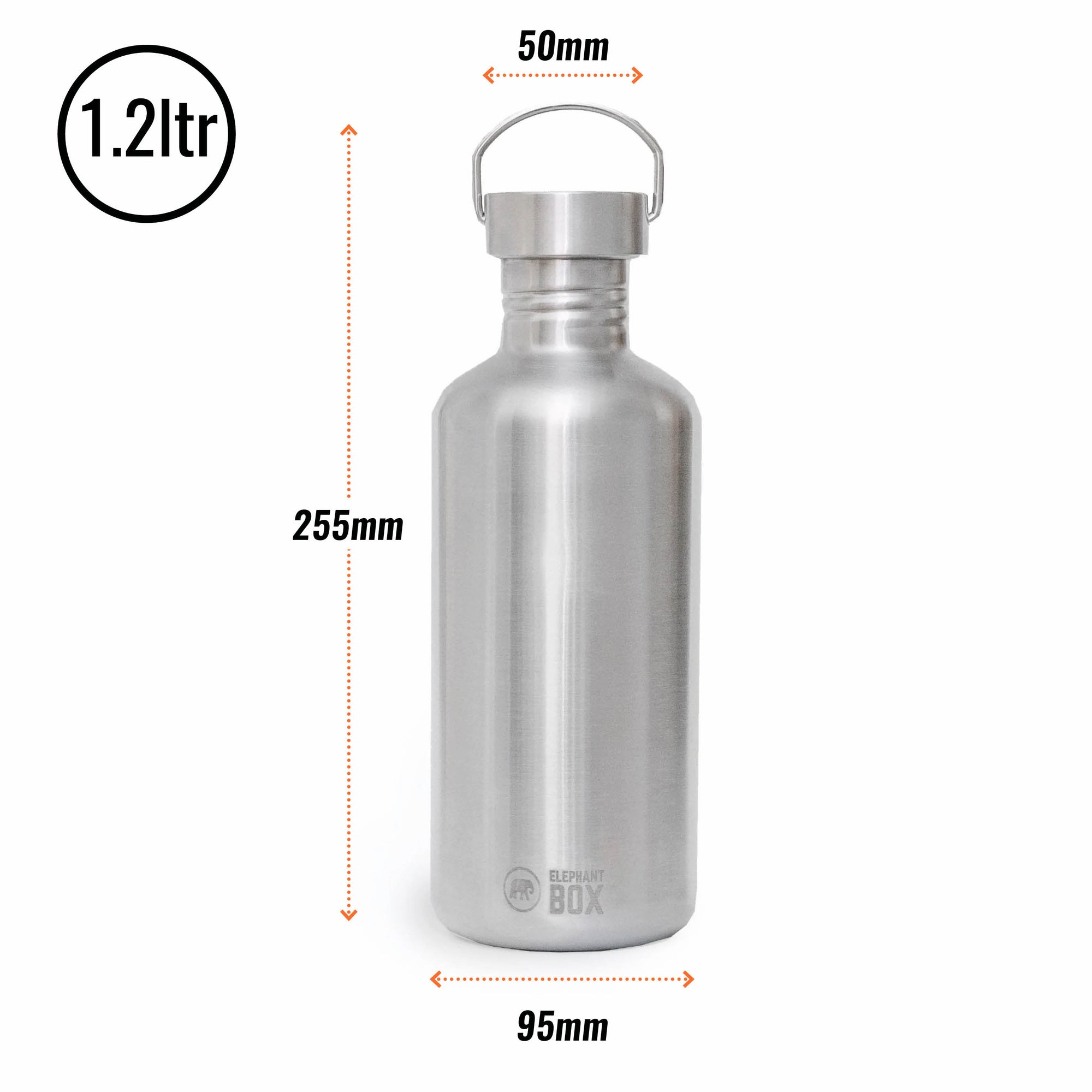 Single Wall Water Bottle 1.2 litre - Wholesale wholesale 