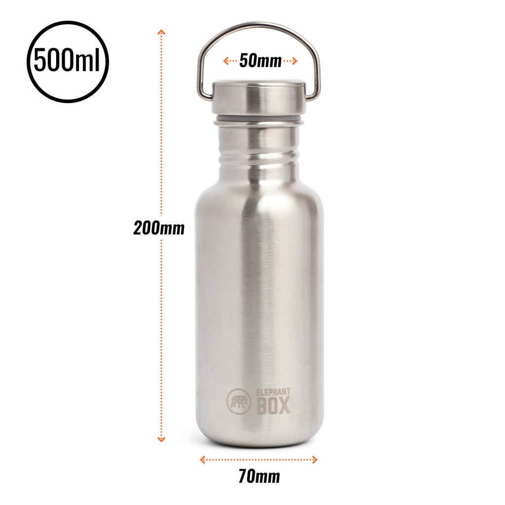 Single Wall Water Bottle - 500ml