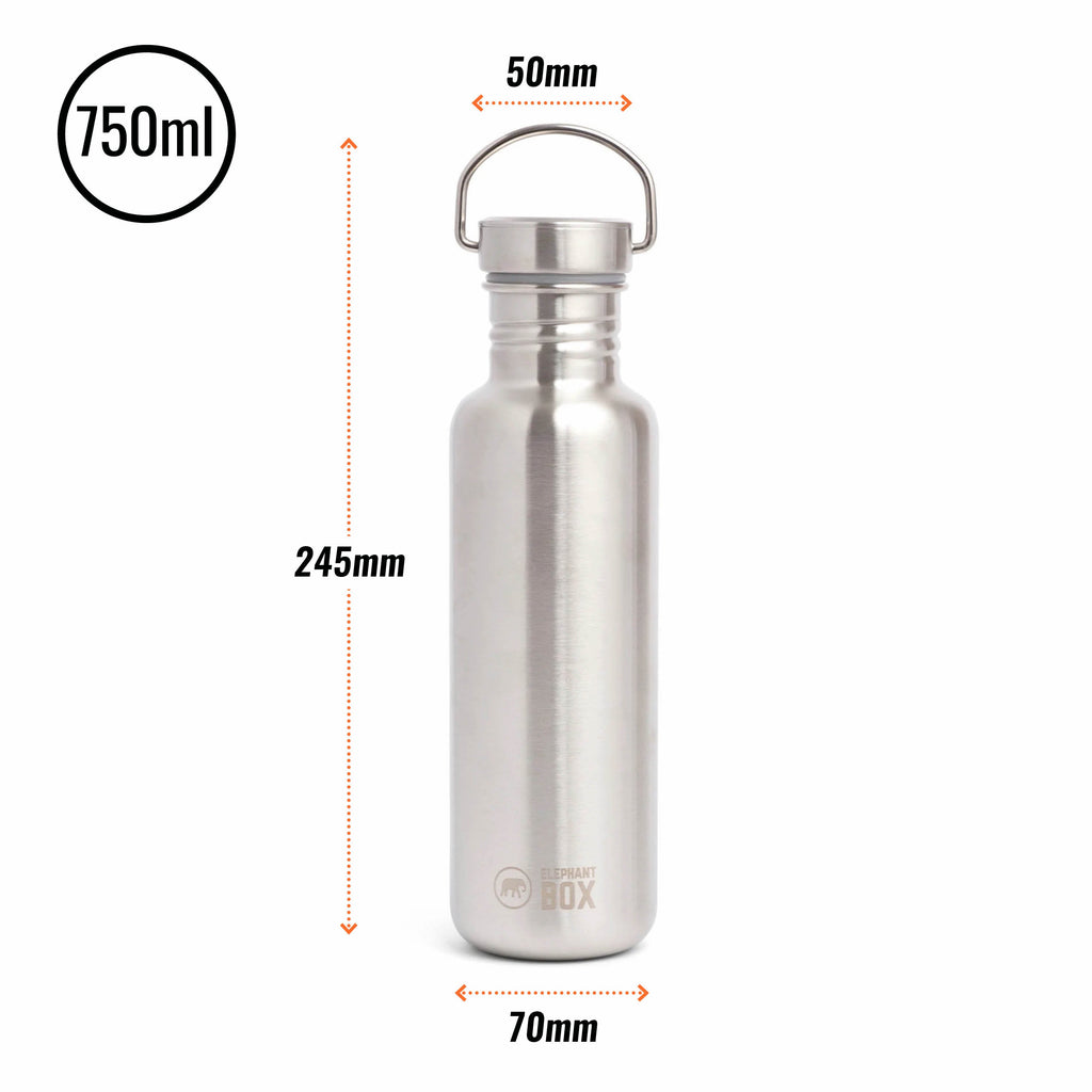 Single Wall Water Bottle - 750ml