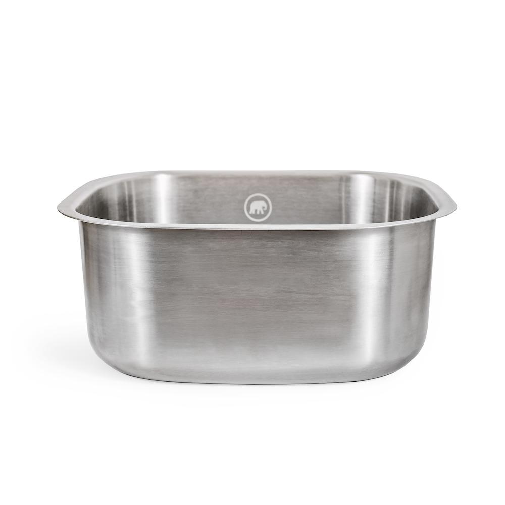 rectangular 10 litre capacity with rounded corners Stainless Steel Washing Up Bowl  Elephant Box 