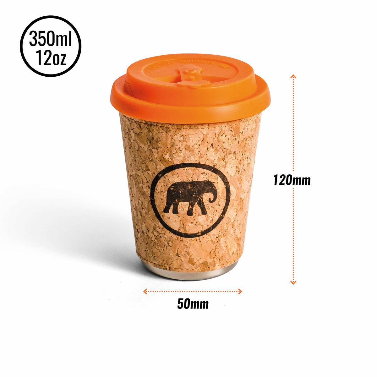 To-Go Cup 350ml/12oz Cup Elephant Box 